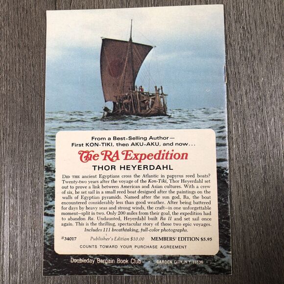 Doubleday Bargain Book Club Bulletin July 1972 Newsletter gone with the wind - Picture 2 of 7